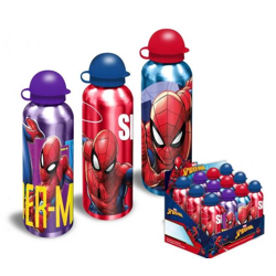 Spiderman - Aluminium Trinkflaschen Sortiment, 500ml