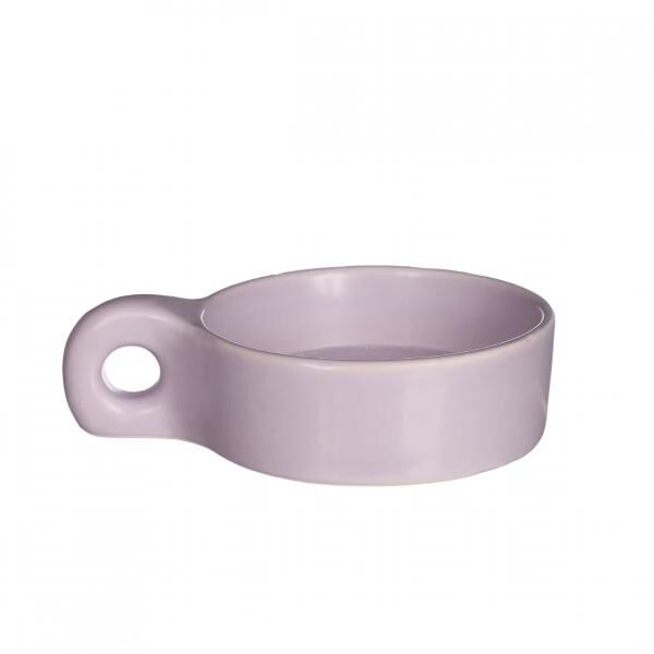 Kerzenhalter Chubby lila 13,5 cm