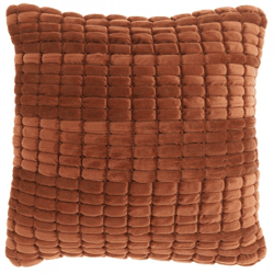 Unique Living Kissen Kensi Rotholz 45 x 45 cm