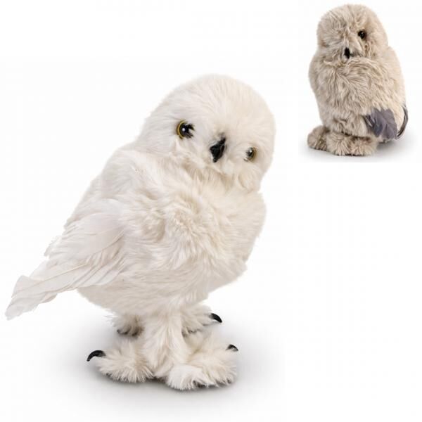 Deco figuur Uil 22 cm 2 assorti