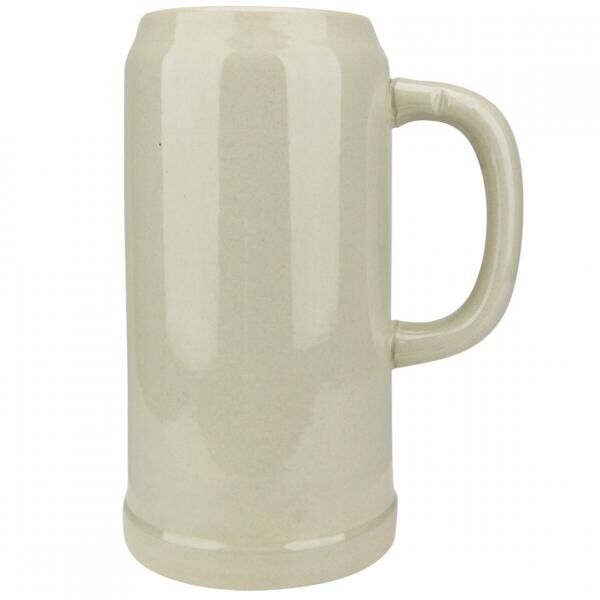 Beer mug pottery loose on pallet 1 L