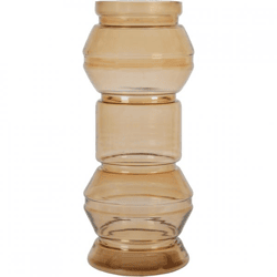 Licht und Wohnen Vase Moki braun 47 cm