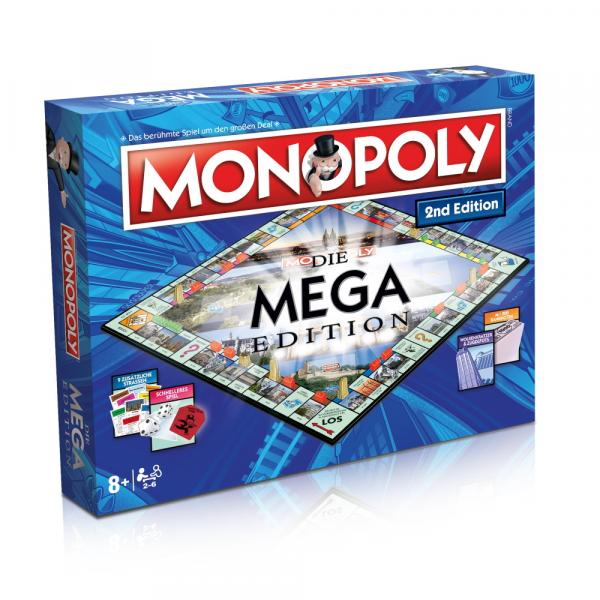 Winning Moves 46899 - Monopoly: Mega 2nd Edition - Brettspiel