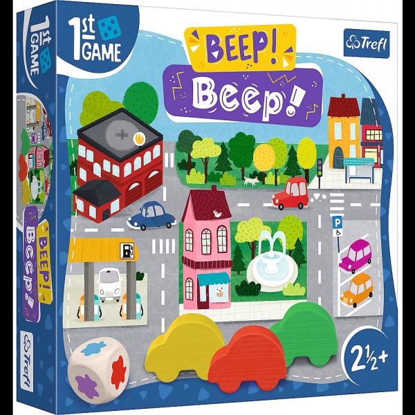 Erstes Spiel - Beep! Beep! - Brettspiel
