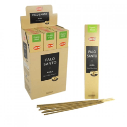 HEM Räucherstäbchen Palo Santo Aura bio 8 Stück.