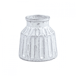 PTMD Vase Xave S weiß 10 cm