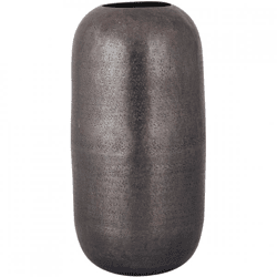PTMD Vase Yourne L Aluminium grau 34 cm B-Wahl
