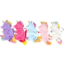 Einhorn - Plüsch Rucksack 32 cm mit Reißverschluss