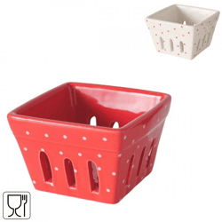 Boltze home schaal Lilly 11 cm 2 assorti