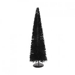Weihnachtsbaum Sparkle schwarz 30 cm