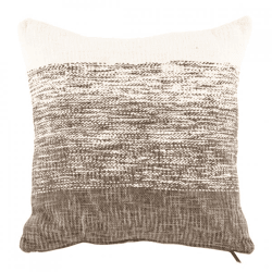 Tiseco kussen Ombre taupe 45 x 45 cm