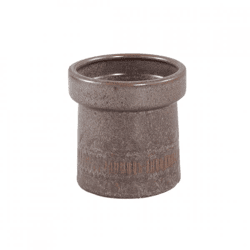 PTMD bloempot Rail hoog S donkerbruin 11 cm