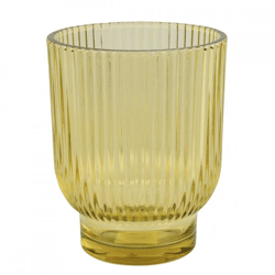Countryfield theelichthouder Tirza amber 12,5 cm
