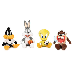 Looney Tunes - Sport Plüsch - 4-fach sortiert - 27 cm