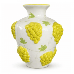 Light & Living Vase Weintraube weiß/grün 25 cm