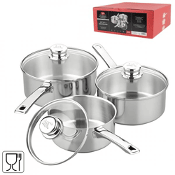 Tala stainless steel saucepan 20 cm set of 3