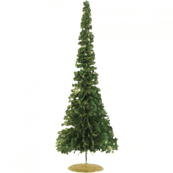 J-Line Weihnachtsbaum grün glitzernd 50 cm