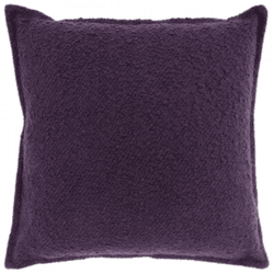Unique Living Kissen Mae dunkel lila 45 x 45 cm
