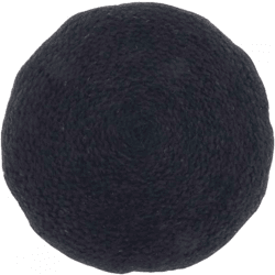 Unique Living kussen Rana zwart 40 cm