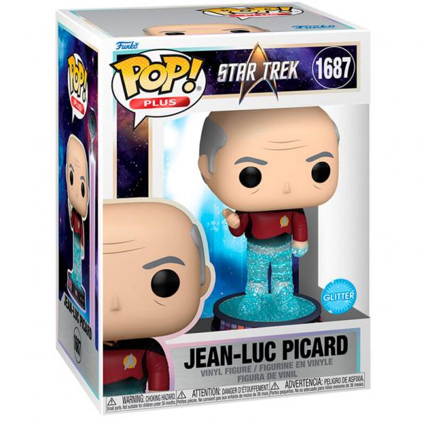 Funko 83772 - Pop! Plus - Jean-Luc Picard (Glitter)