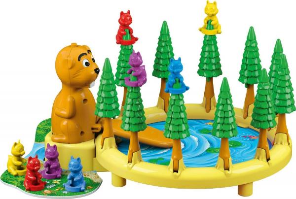 Schmidt Spiele - Bumm Bumm Bieber - Brettspiel
