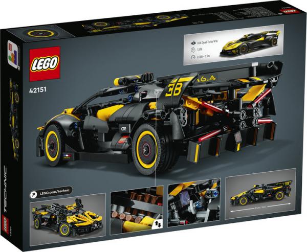 LEGO® 42151 - Technic Bugatti racing car (905 pieces)