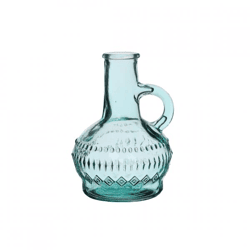 Vaas Lille glas blauw 10 cm