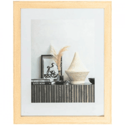Woood fotolijst hout naturel 34 x 44 cm