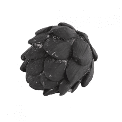 Countryfield beeld artisjok Jaro zwart 10,5 cm