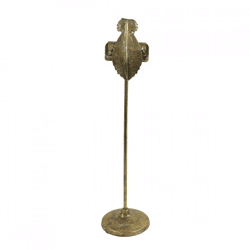 Countryfield kaartenhouder Thomasa goudkleurig 41 cm