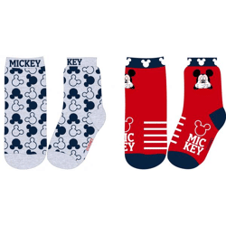 Mickey Mouse - Socken für Jungs - 2-fach sortiert - 23-34 cm