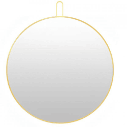 Len-Fra Wandspiegel Cleveland gold 80 x 95 cm