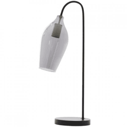 Light & Living table lamp Lukaro black EU plug 62 cm