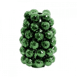 Light & Living Vase Butang Keramik metallisch grün 24,5 cm