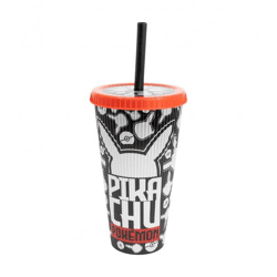 Pokemon - Trinkbecher mit Strohhalm - 790 ml