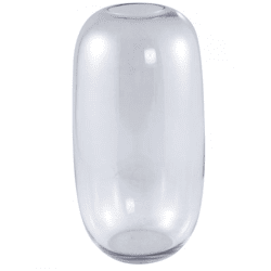 PTMD vaas Turner transparant 55 cm