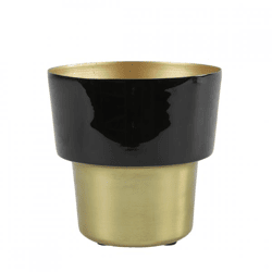 Countryfield Blumentopf Madina S schwarz 10 cm