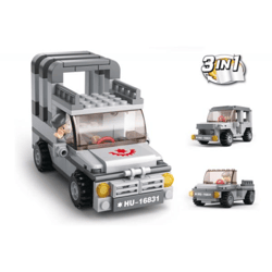 Sluban M38-B0537A - ARMY Jeep 3-in-1 - 110 parts