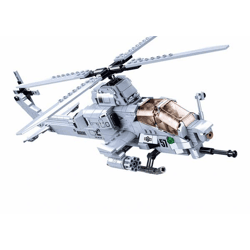 Sluban M38-B0838 - Model Bricks - Combat Helicopter