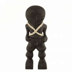 J-Line figure Primitive mango wood black 41 cm