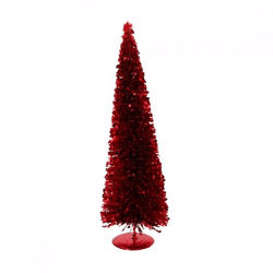 Weihnachtsbaum Sparkle Pailletten rot 40 cm