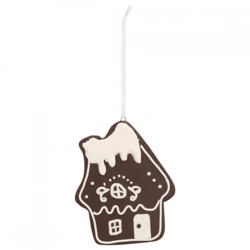 Weihnachts-Anhänger Haus Candy 10 cm