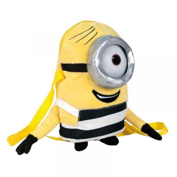 Minions "Str&auml;fling" - Pl&uuml;sch 3D Rucksack 