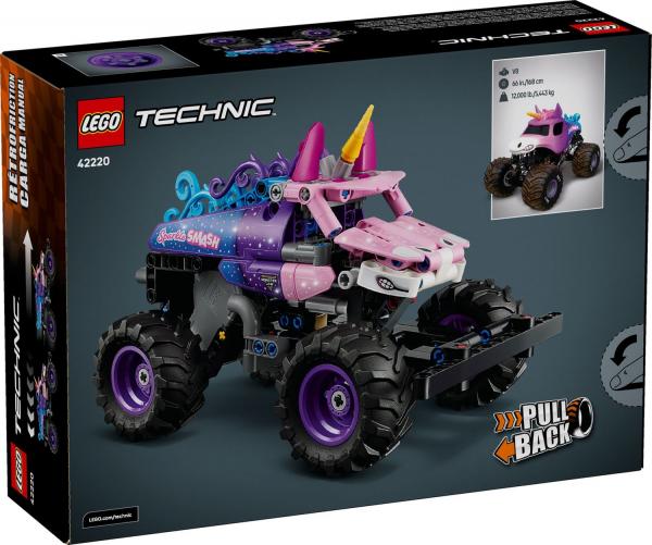 LEGO&reg; Technic - Monster Jam&trade; Sparkle Smash&trade; mit R&uuml;ckziehmotor (243 Teile)