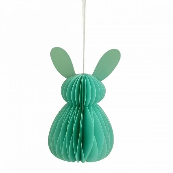 Osterhasen-Anhänger 8 cm 8 Stück