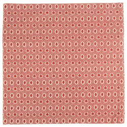 Fair Trade Kissenbezug Graphic rot 45 x 45 cm