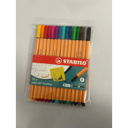 STABILO point 88 Etui mit 15 Finelinern