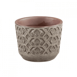 PTMD bloempot Pella XS bruin 7,5 cm