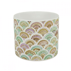 Blumentopf Multi Farbe Keramik 12 cm