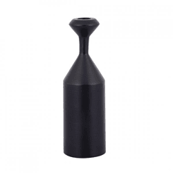 PTMD candlestick Yanou S aluminum black 23 cm